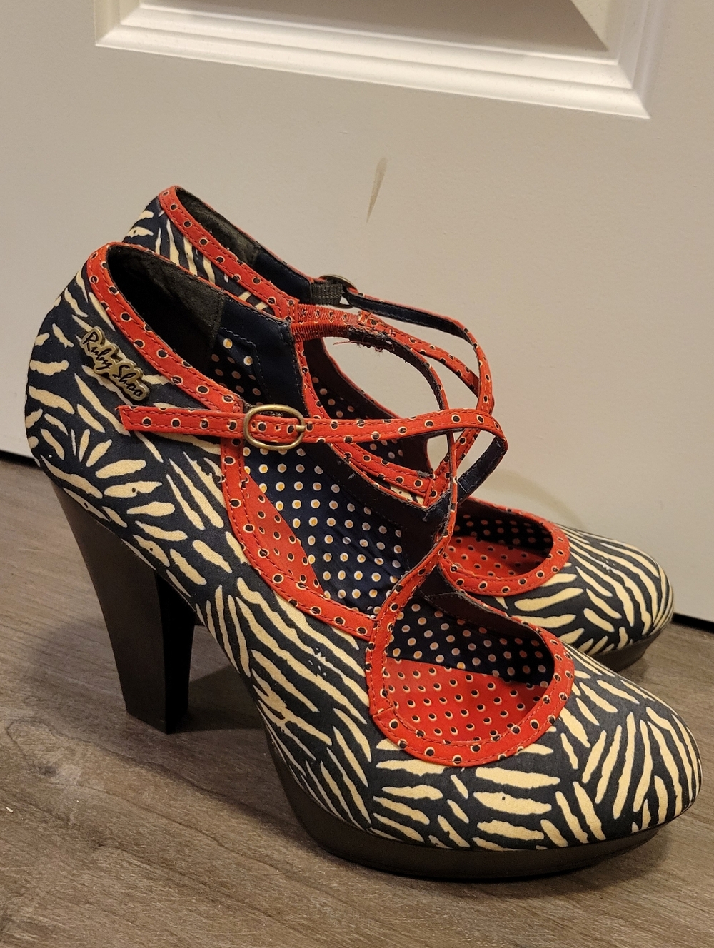 NWOT Ruby Shoo Mary Jane Heels
